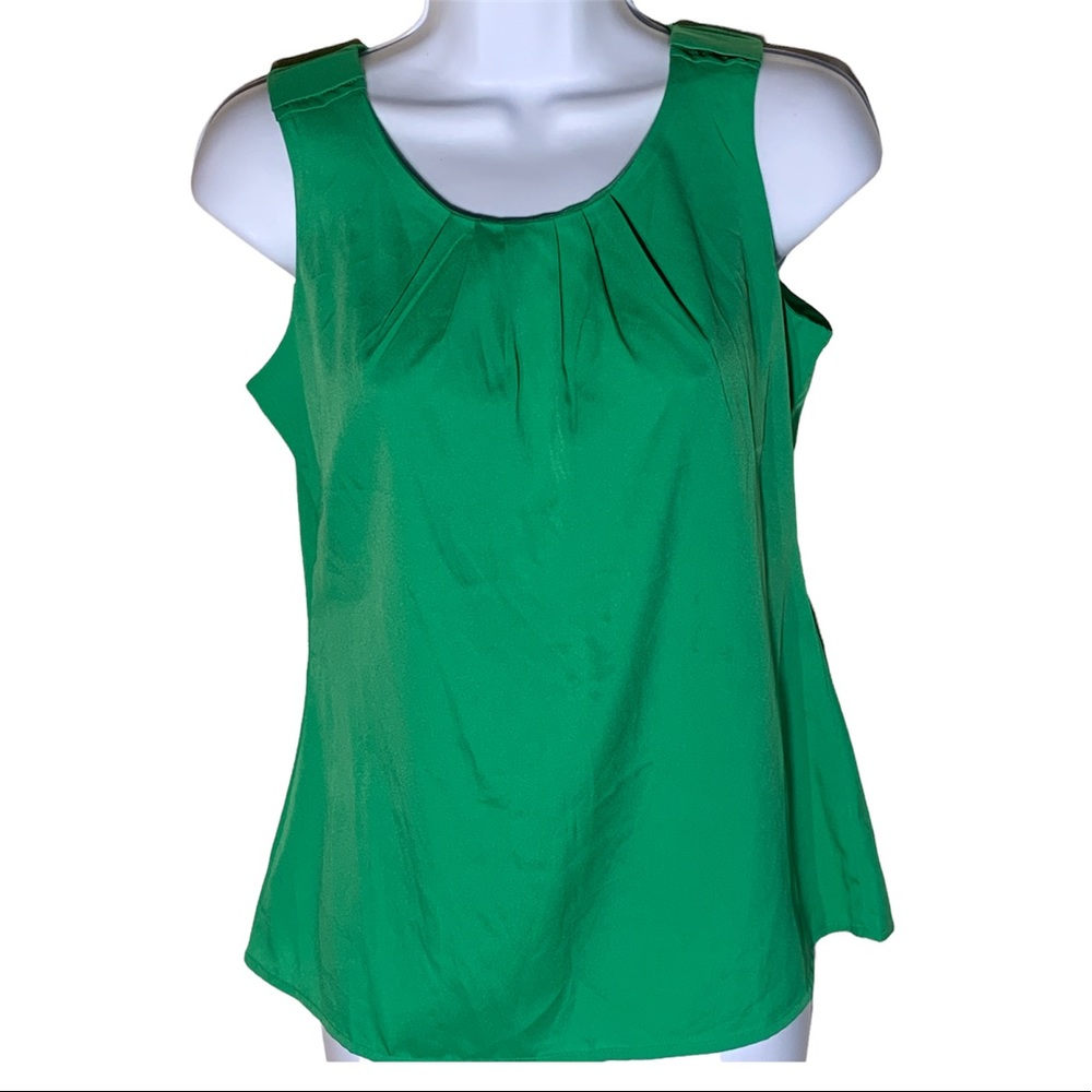🆕 Banana Republic Green Tank Top - PetiteXS - NWT